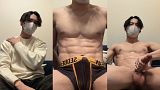 パンツが張り裂けそうなローションオナニー